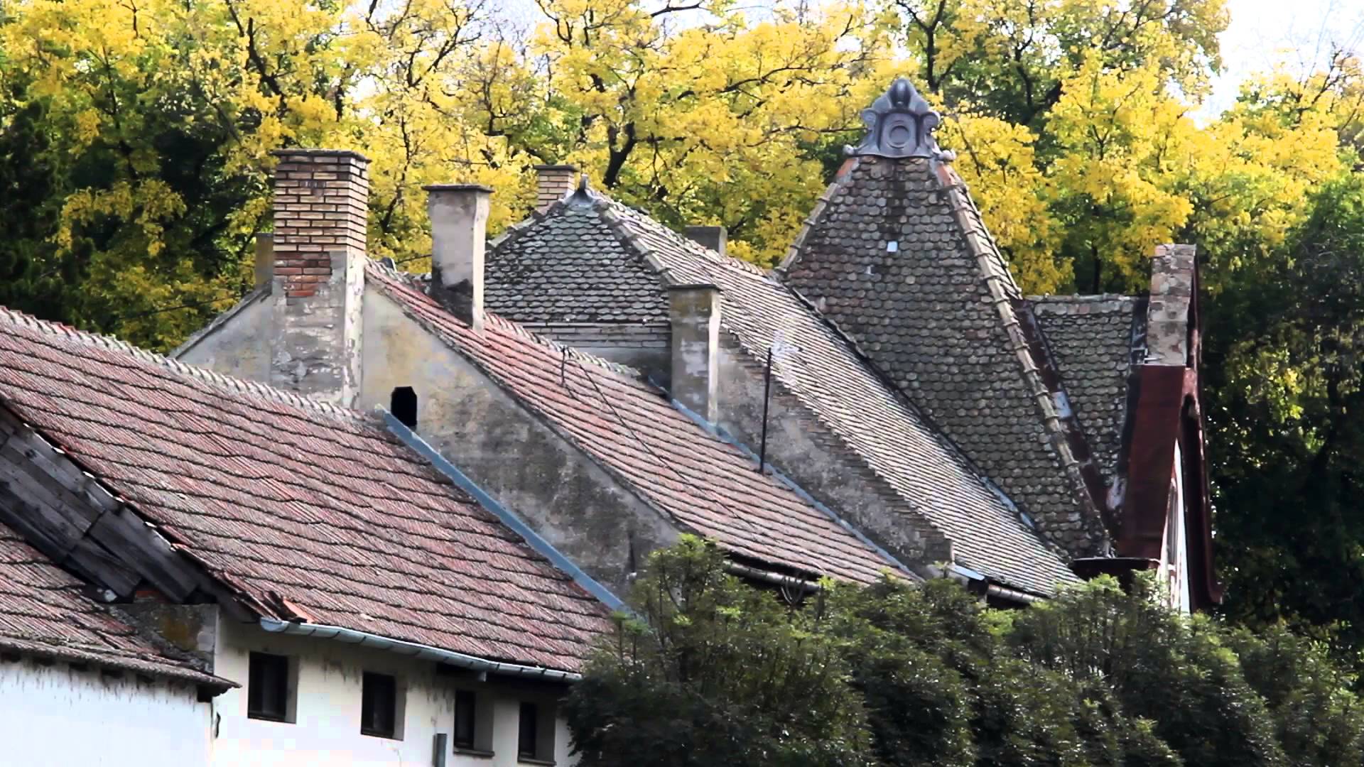 Old House Roof Video Clip Free Stock Footage Travel Videos