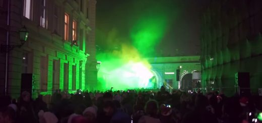 DJ Concert In The Street Scene Video Footage