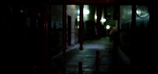 city-passage-at-the-night-video-footage
