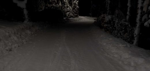free-video-footage-of-walking-on-a-snowy-night